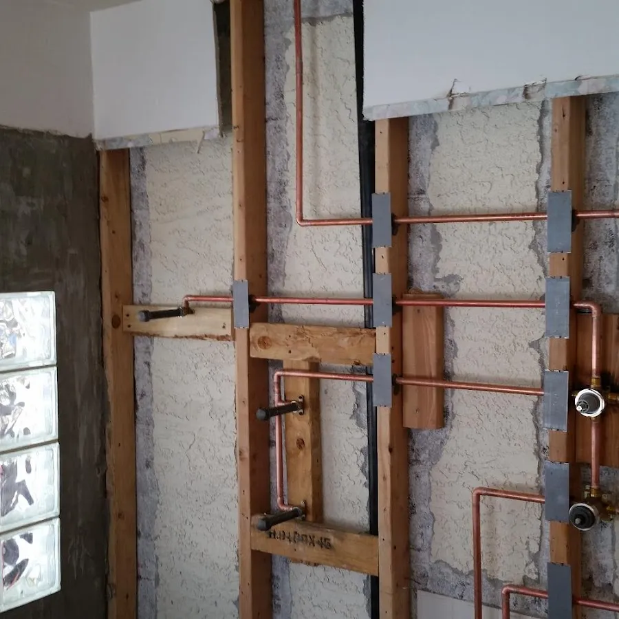 Copper pipe installation for Burst Pipe Repair in Rossville